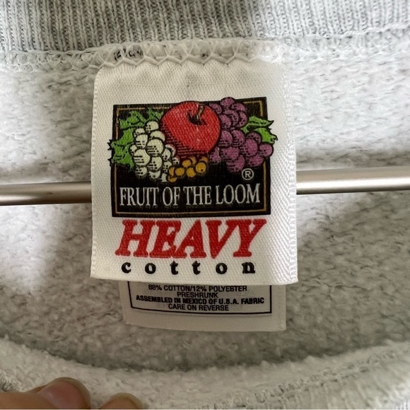 VINTAGE 90s The Andy Griffith Show Sweatshirt Pullover Crewneck Gray Adult Large - Picture 9 of 10